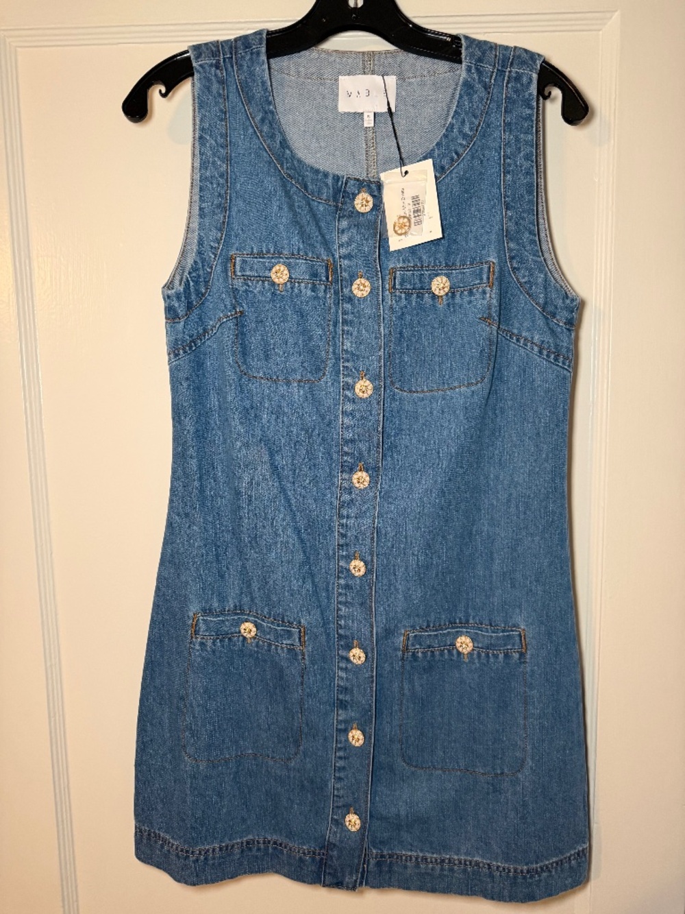Mable denim dress
